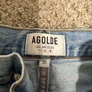 Agolde Light Blue Denim Jeans